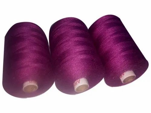 Magenta Polyester Sewing Thread