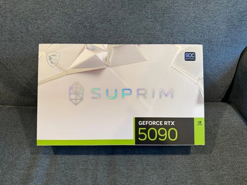 MSI GeForce RTX 5090 32GB SUPRIM SOC GDDR7 Graphics card