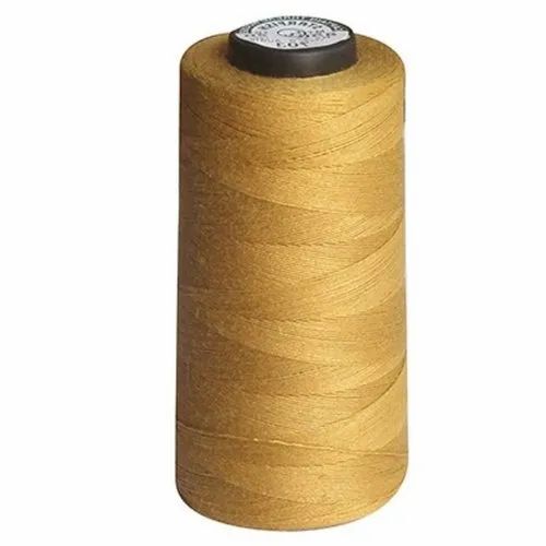 Mustard Yellow Polyester Sewing Thread