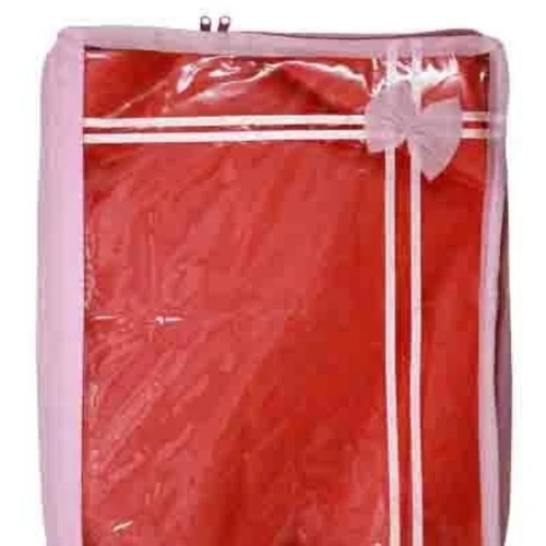 Red Saree Cover