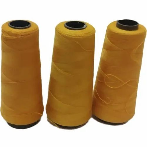 Yellow Polyester Sewing Thread