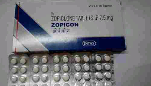 Zopiclone 7.5mg Zopicon tablets 