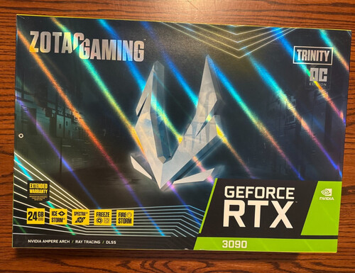 ZOTAC GAMING GeForce RTX 3090 Trinity OC 24GB GDDR6X Graphics Card 