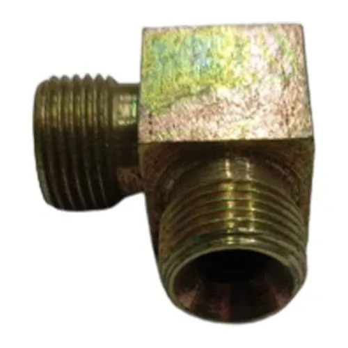 Brass Lubrication Elbow Fitting