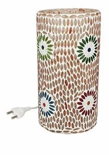 Designer Cylindrical Glass Mosaic Lamps