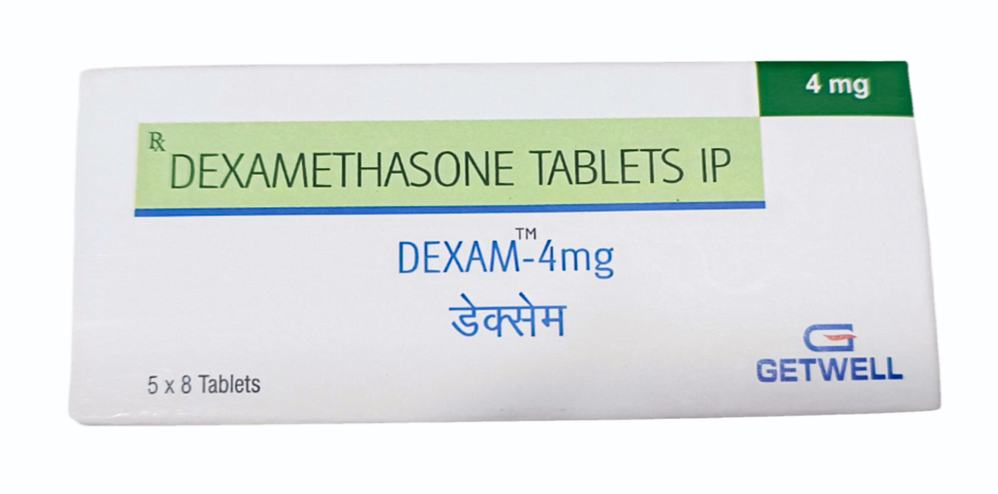 Dexam Dexamethasone Tablet - Weight: 1 Kilograms (Kg)