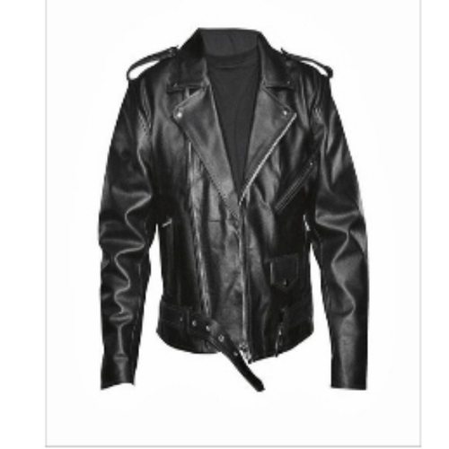Fancy Leather Jacket - Color: Black