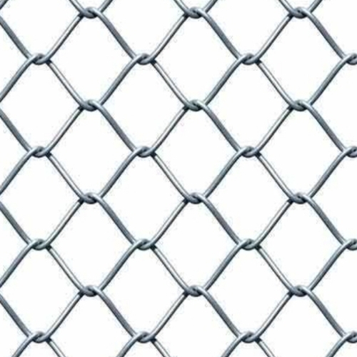 Galvanized Steel Chain Link Fencing - Application: Sports Field