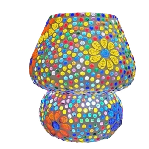 Glass Mosaic Table Lamp