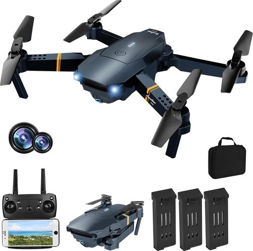 MOCVOO Drones with Camera Foldable RC Quadcopter