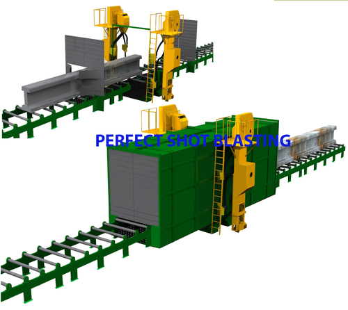Roller Conveyor Shot Blasting Machine
