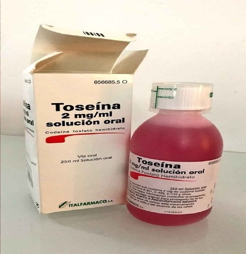 Toseina Codeine 2mg/ml Oral Solution 250ml