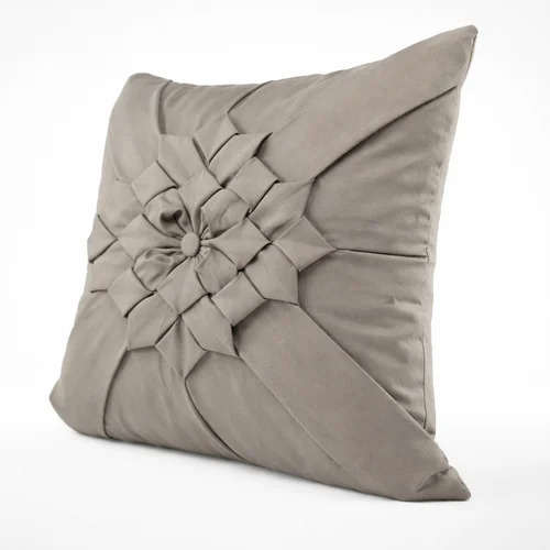 Zipper Luxe Flower Cushion
