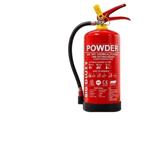 Abc Dry Chemical Powder Fire Extinguisher - Color: Red