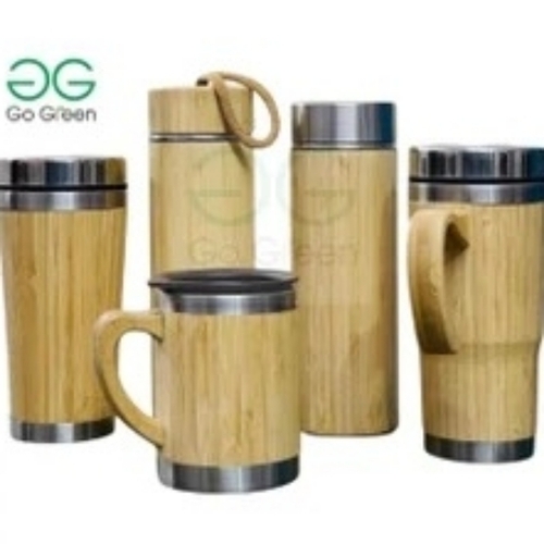 Bamboo bottle