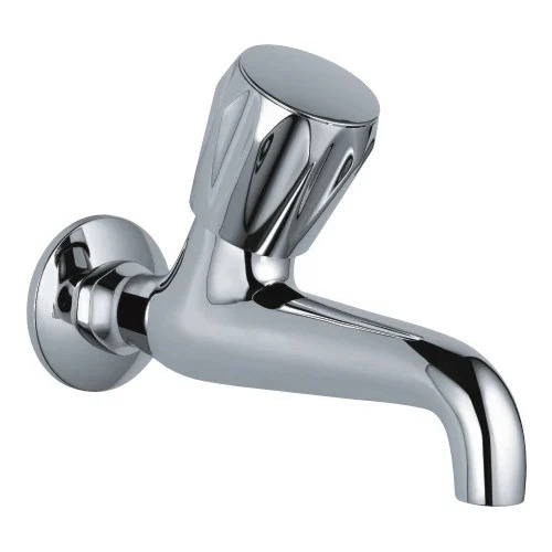 Brass Long Body Bib Cock