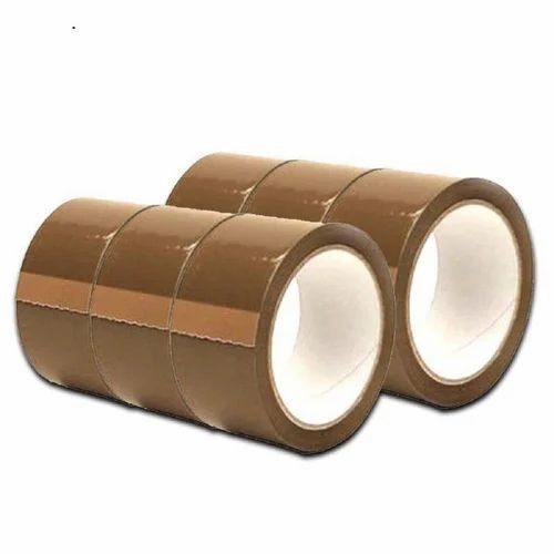Brown Plain Bopp Tape