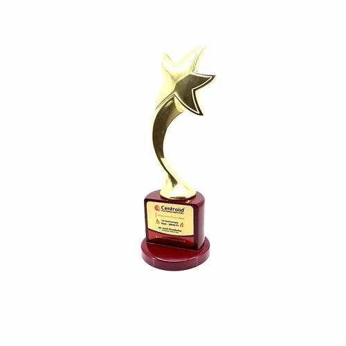 Metal Star Trophy - Finishing: Glossy