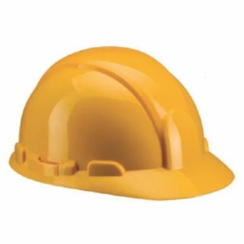 Yellow Color Safety Helmet