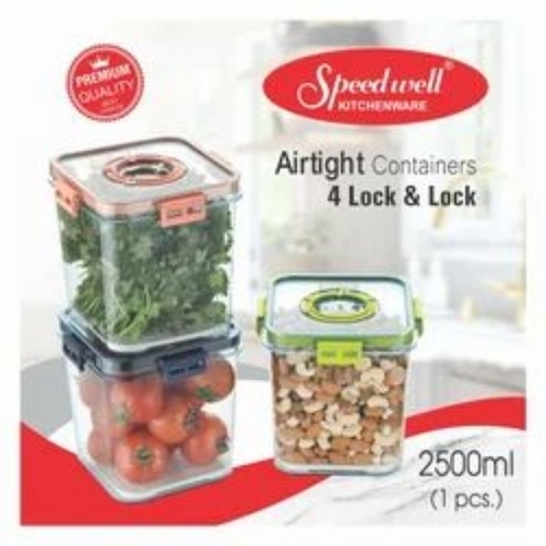 2500 ml plastic containers