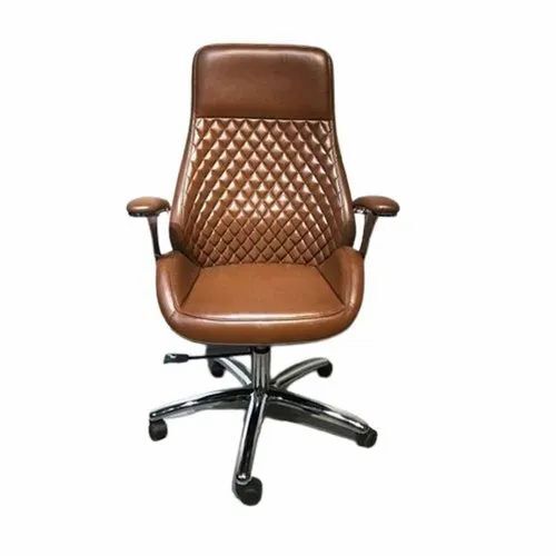 Brown High Back Luxury Office Chair