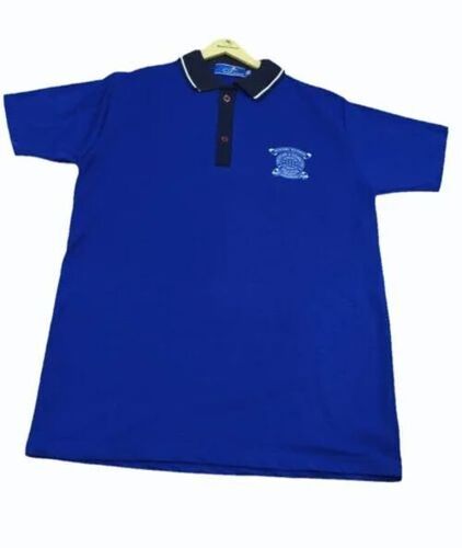 Cotton Blue School Uniform T Shirt