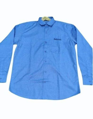 Cotton Dark Blue Large Corporate Shirt
