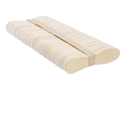 Plain Disposable Wooden Ice Cream Spoon