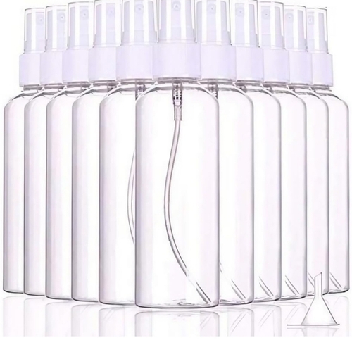 Plastic Transparent Spray Bottle 100 Ml