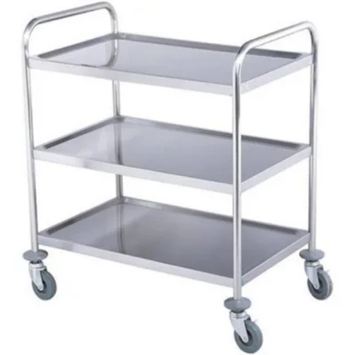 Silver Steel Trolley