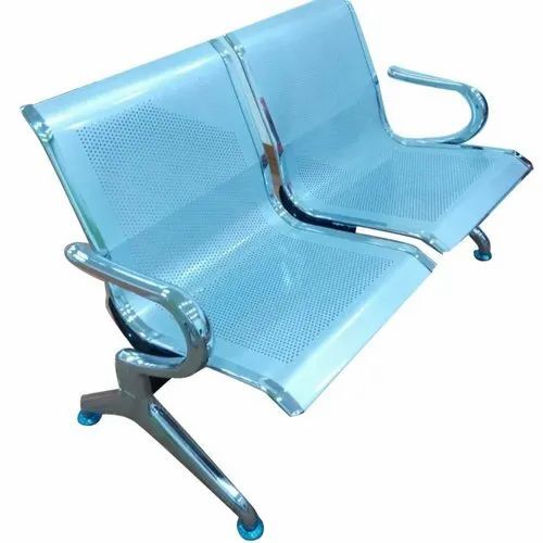 Ss Two Seater Waiting Chair