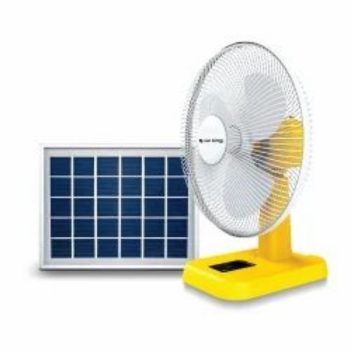 Sun King Table Solar Fan