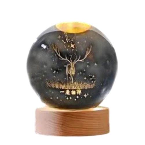 Crystal Ball Table Lamp