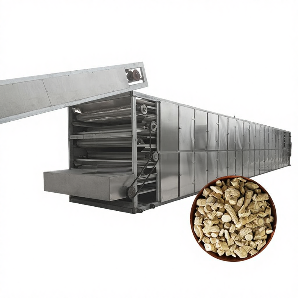 Full Stainless Steel Heat Pump Cassava Yam Drying Equipment Ginger Drying Production Line Epc - Capacity: 10 Ton/Day