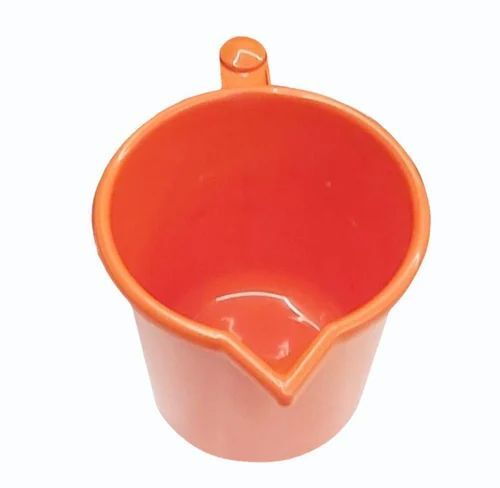 Orange Color Plastic Mug