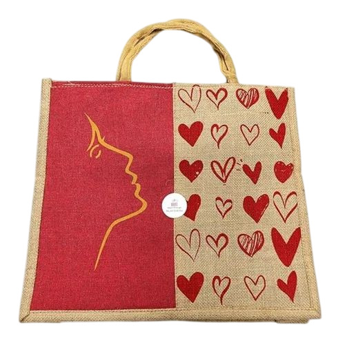 Printed Eco Friendly Jute Bag