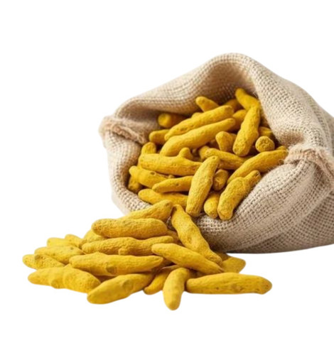 Rajapuri Double Polish Turmeric Finger