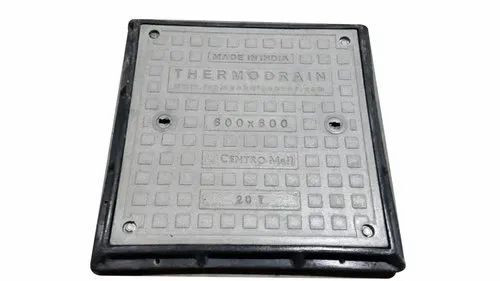 Rectangular Solid Top Manhole Cover