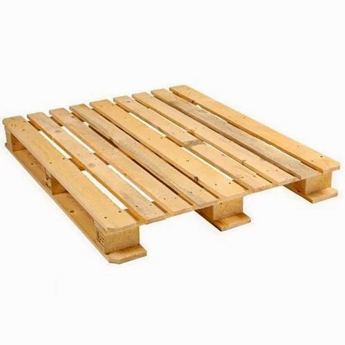 Termite Free Industrial Brown Wooden Pallet