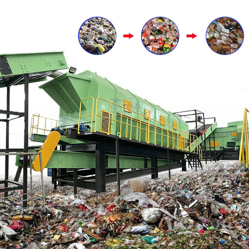 Urban Garbage Disposal Machine Domestic Waste Power Generation Equipment Construction Waste Sorting System Recycling Plant Epc - Bag Size: Large
