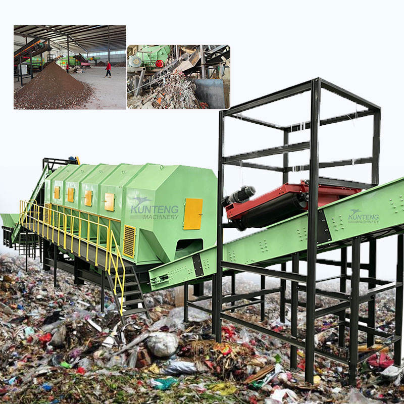 Urban Solid Waste Sorting Line Primary Plastic Waste Sorting Machine For City Waste Sorting Plant Epc - Automatic Grade: Automatic