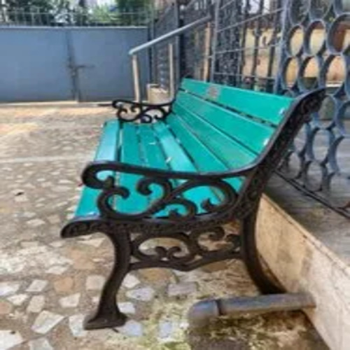 02 3 Seater Outdoor Bench With Back Rest