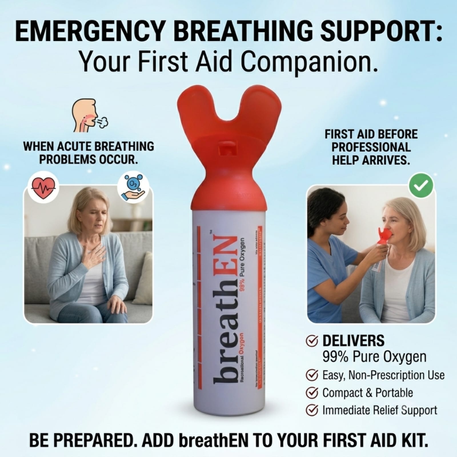 Emergency Oxygen Can