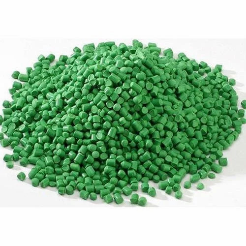 Green Plastic Granules