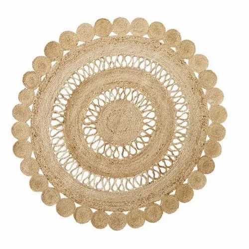 Handicraft Natural Jute Floor Mat