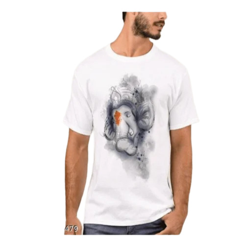 Men Cotton Half Sleeve T Shirt