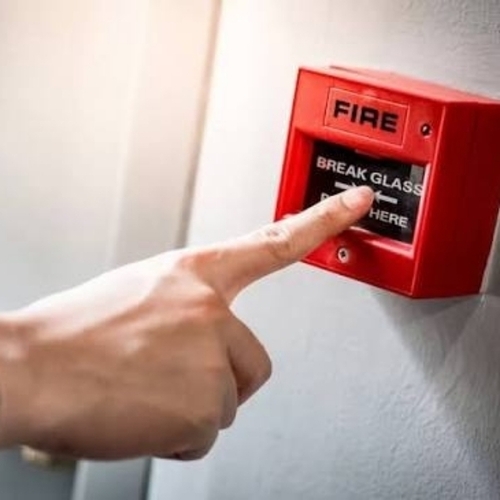 Wall-Mounted Manual Call Point