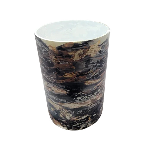 6 Inch Glass Candle Holder - Color: Multicolor