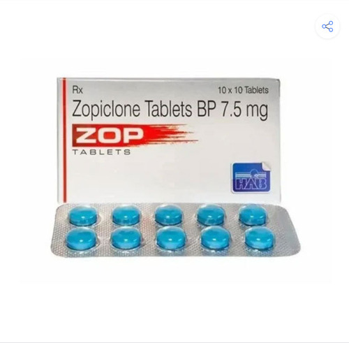 7.5Mg Zopiclone Tablets - Life Span: 3 Years