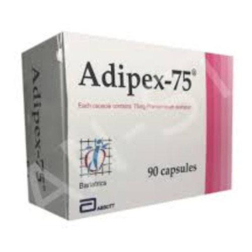 Adipex K Phetermine Capsules 75Mg - Life Span: 2029